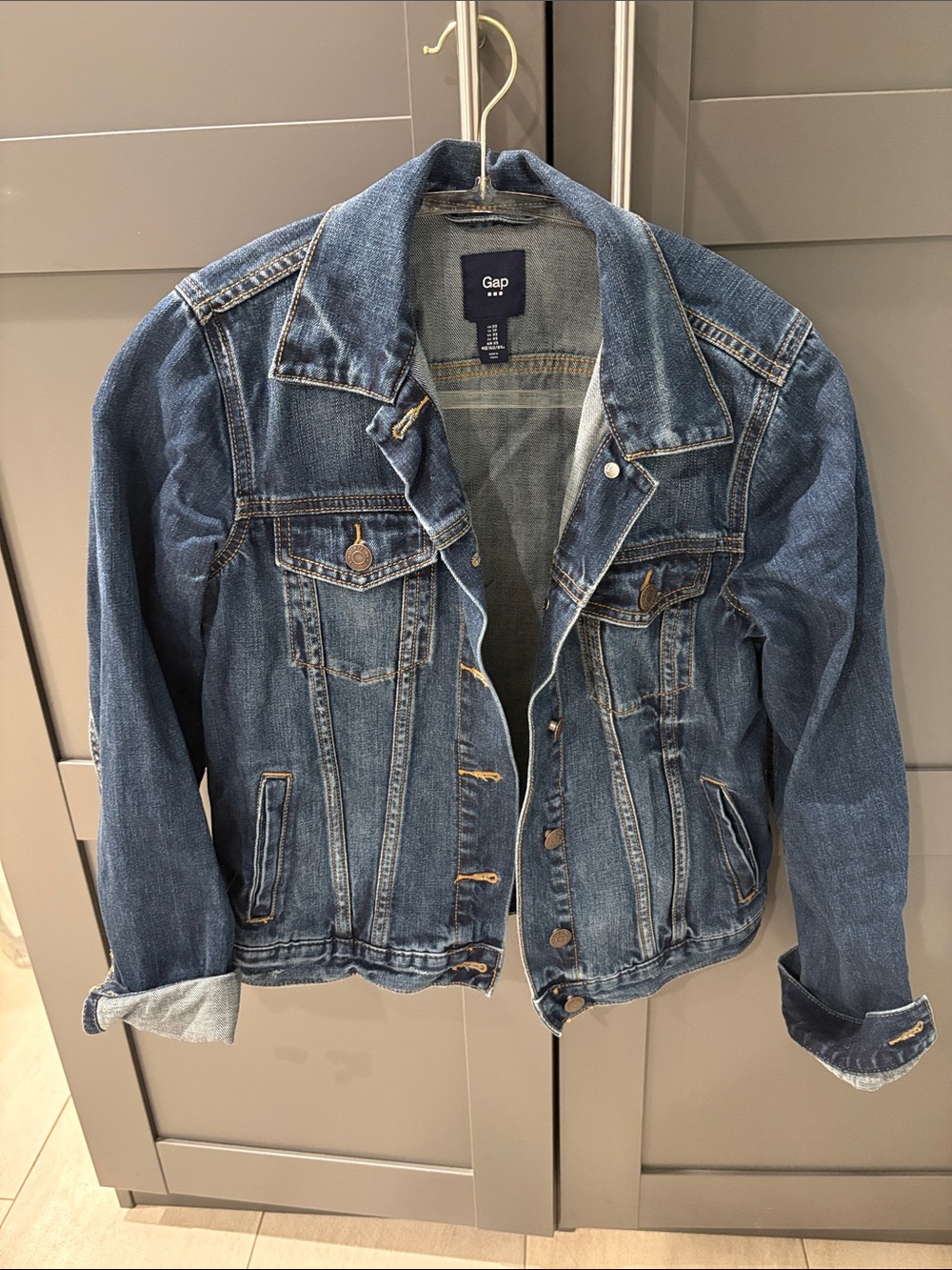 Gap Dark Wash Jean Jacket